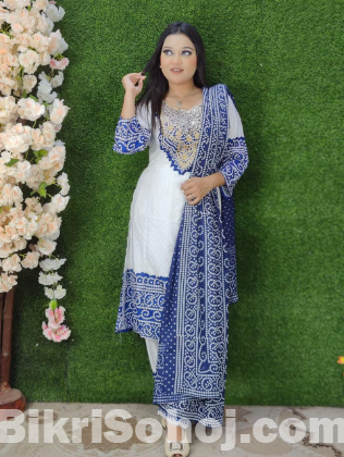 রেডিমেড গাড়ারা থ্রি পিস